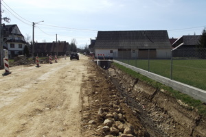Budowa mostu w Długopolu
