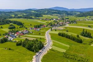 Rozbudowa drogi w Podszklu